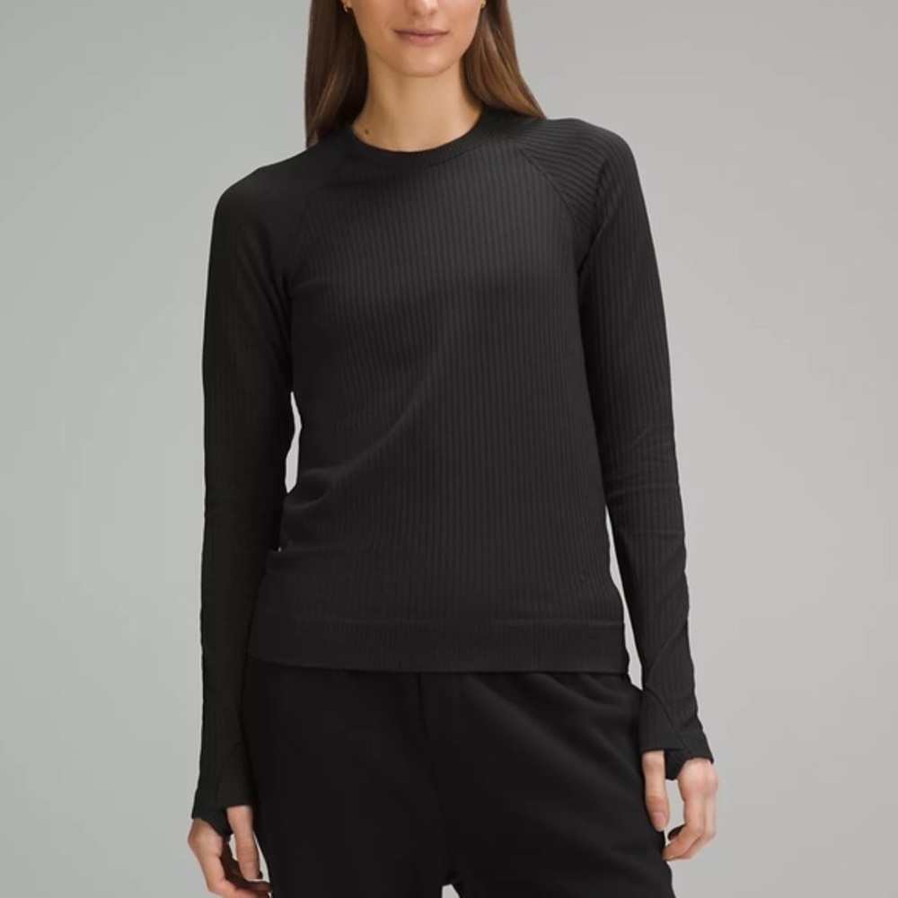 Lululemon Athletica Women’s Rest Less Pullover Top Size 6 Color Black